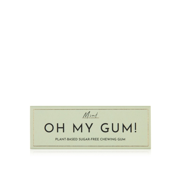 Oh My Gum Mint Plant-Based Gum 24 Pieces 19g