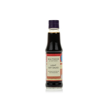 Waitrose Light Soya Sauce 150ml