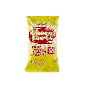 Willards Cheese Curls Snack 150g