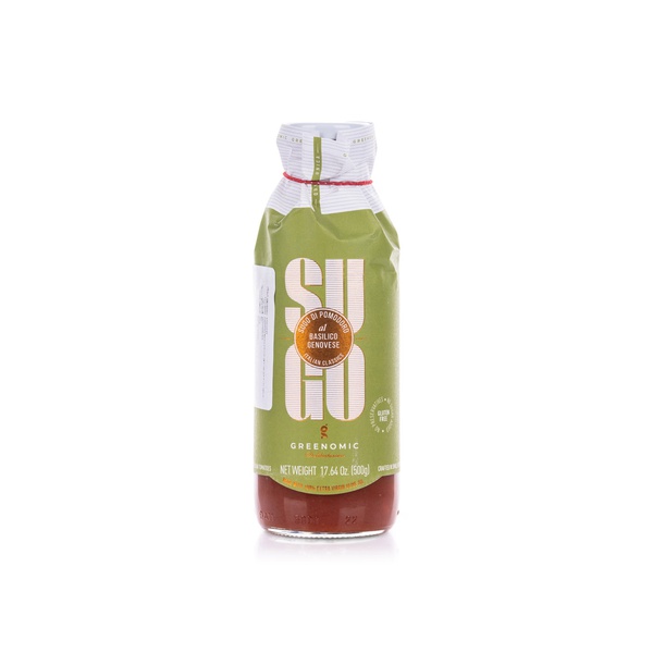 Greenomic Sugo Di Pomodoro Basilico Genovese 500g