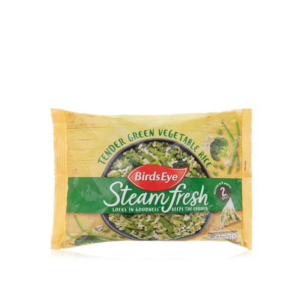 Birds Eye Frozen Tender Green Vegetable Rice 380G