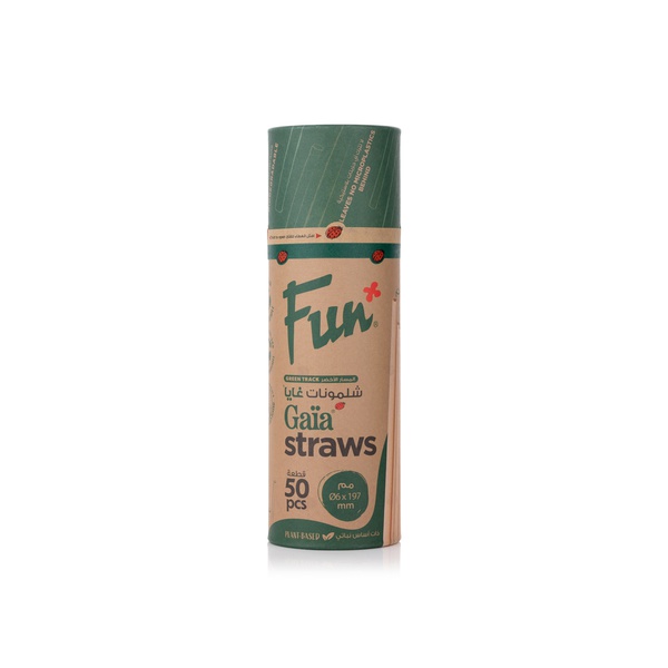 Fun Gaia Straws 6 x 197mm 50s