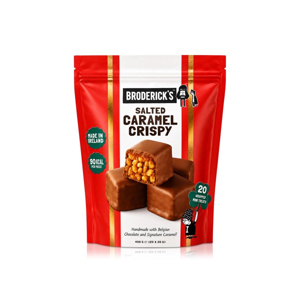 Brodericks Salted Caramel Crispy Bites x 20 400g