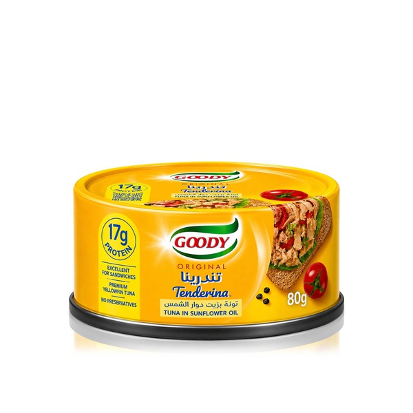 Goody Tenderina Tuna in Sunflower Oil 80g