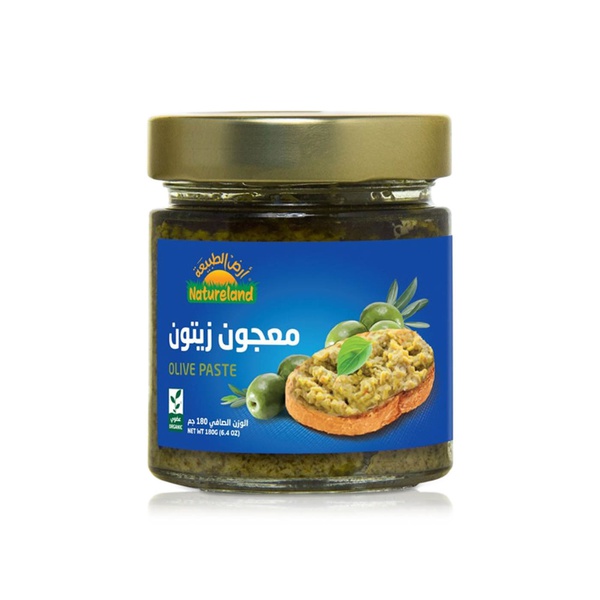 Natureland Green Olive Paste 180g