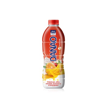 Danone Danao Orange, Banana & Strawberry Milk Drink 900ml