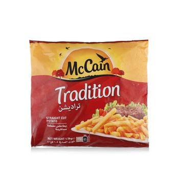 McCain Frozen Tradition Straight Cut Fries 1.5Kg