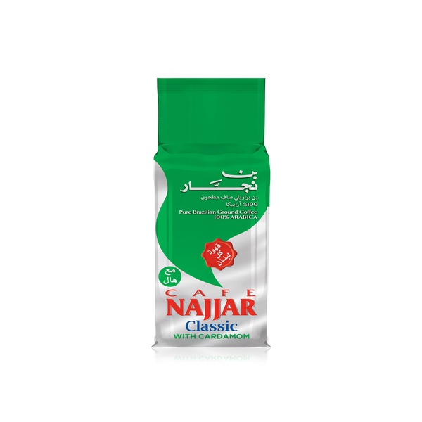 اشتري Najjar pure Brazilian ground coffee with cardamom 450g في الامارات