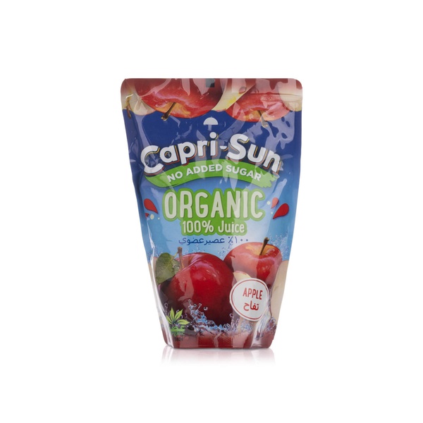 Buy Capri-Sun organic apple juice no added sugar 200ml in UAE