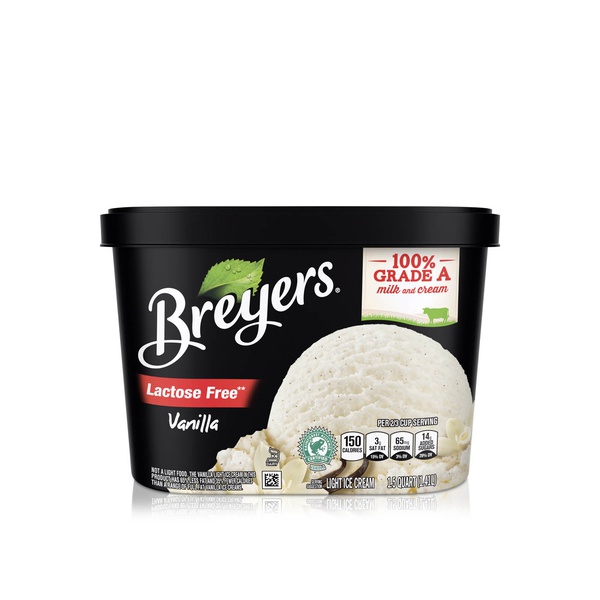 Breyers Lactose-Free Vanilla Ice Cream 360.8g