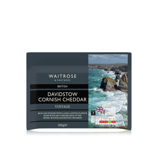 Waitrose Cornish Vintage Cheddar Cheese 350g