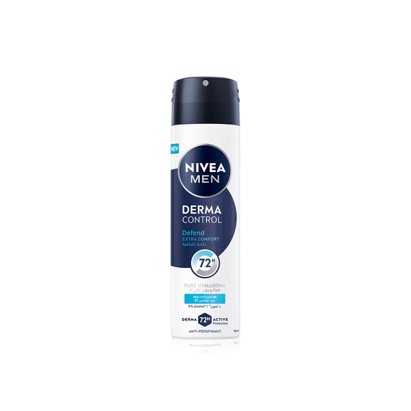 Nivea Men Derma Control Extra Comfort Anti-Perspirant Spray 150ml