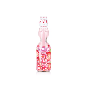 Hata Bin Ramune Strawberry Drink 200ml