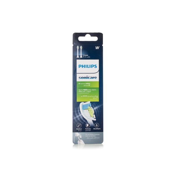اشتري Philips Sonicare DiamondClean standard sonic toothbrush replacement heads x2 في الامارات