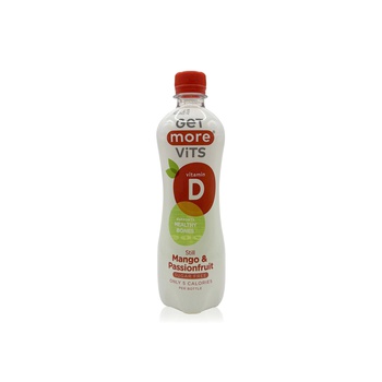 Get More Vits Vitamin D Still Mango and Passionfruit Drink 500ml