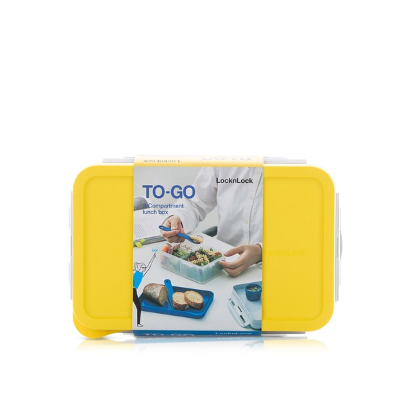 Lock & Lock to-Go 3-in-1 Lunchbox 1 litre