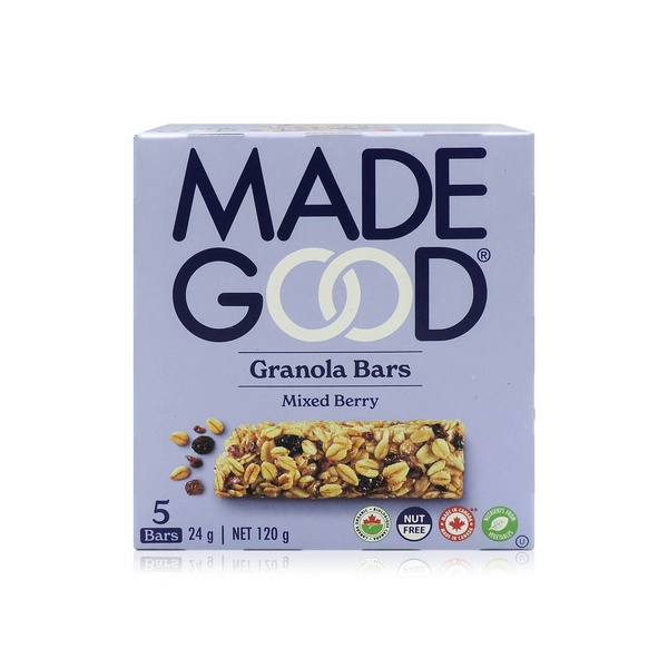 Buy MADE GOOD mixed berries granola bar 5x24g in UAE
