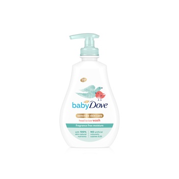 Dove Baby Head to Toe Wash Fragrance Free Moisture 400ml