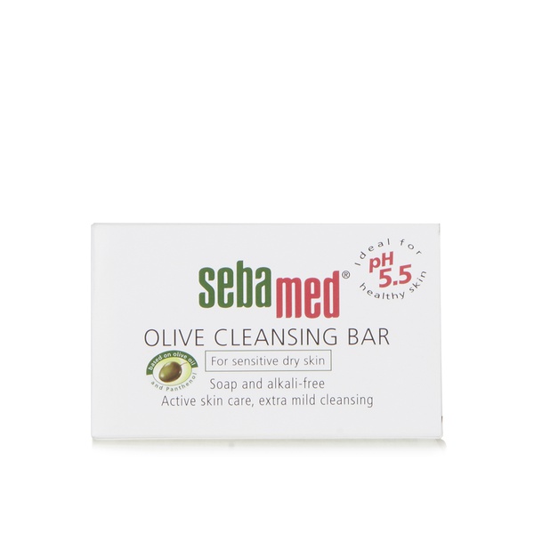 Buy Sebamed olive cleansing bar 150g in UAE