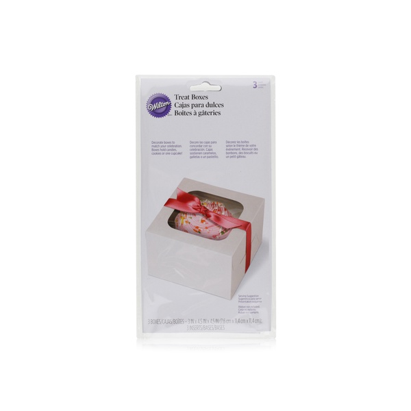 Wilton White Cupcake Box x 3