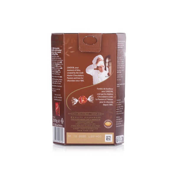 Lindt Lindor Hazelnut Chocolate Truffles 200g