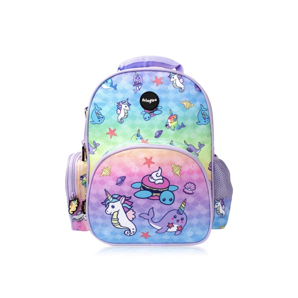 Fringoo Kids' Narwhal & Seahorse Backpack