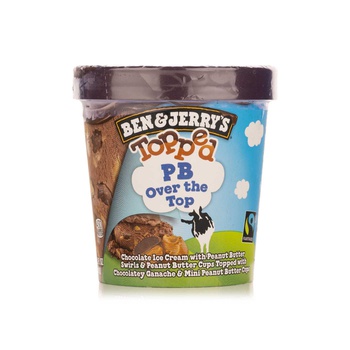 Ben & Jerry's Topped TB Over The Top Ice Cream 473Ml