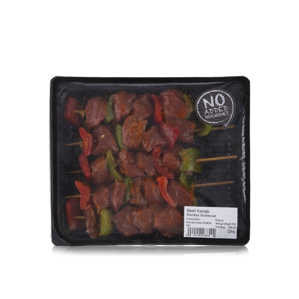 اشتري Spinneysfood smokey BBQ beef kebabs في الامارات