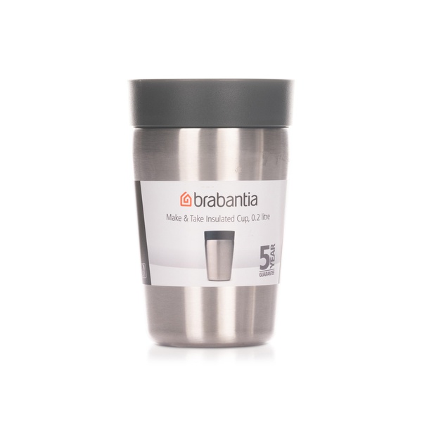 Brabantia Make & Take Insulated Cup Grey 0.2 litre