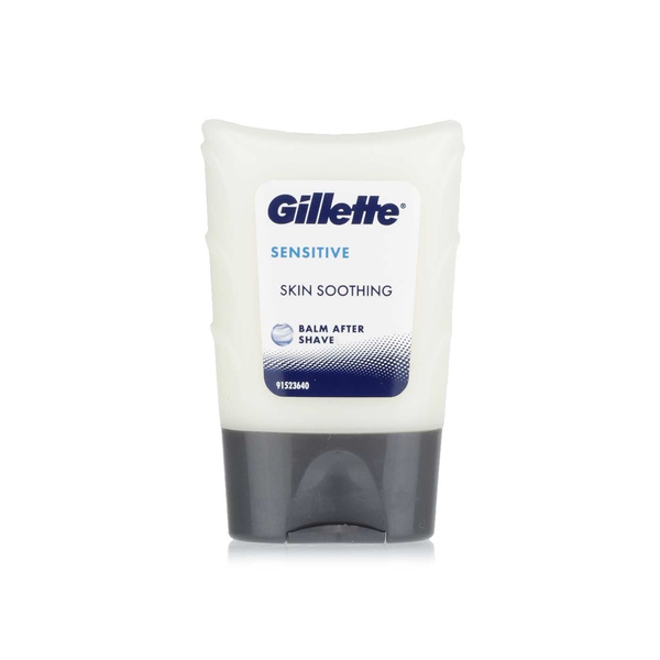 Buy Gillette sensitive skin soothing balm aftershave 75ml in UAE