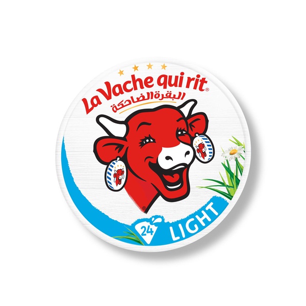 La Vache Qui Rit Light Spreadable Cheese Triangles x 24 360g