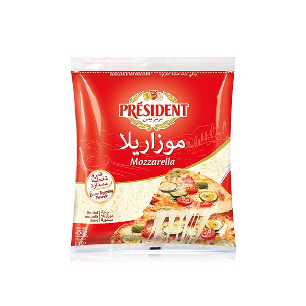 President Shredded Mozarella 450g