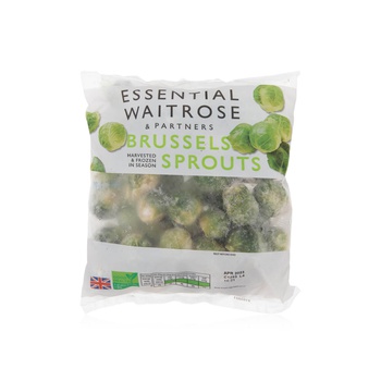 Waitrose Essential Frozen Brussels Sprouts 500G