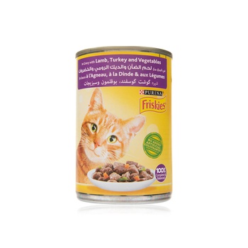 Friskies Lamb, Tukey and Vegetable Cat Food 400g