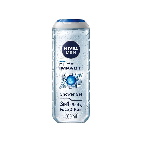 Nivea Men Pure Impact Shower Gel 500ml