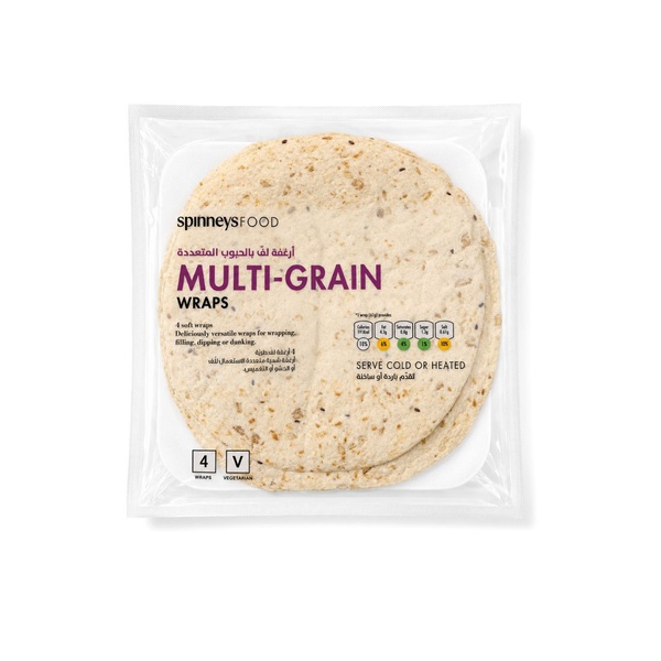Spinneysfood Multigrain Wraps x 4 245g