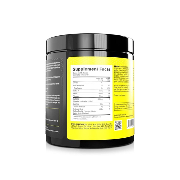 Muscle Bolt BCAA 7000 Plus Fruit Punch Electrolytes 420g