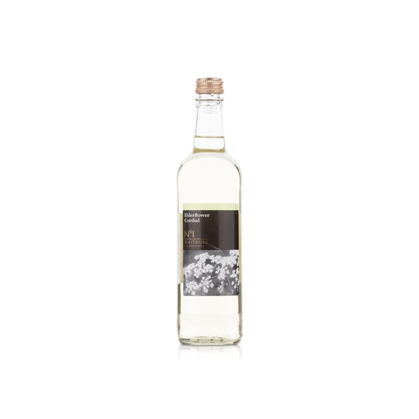 Waitrose Elderflower Cordial 500ml