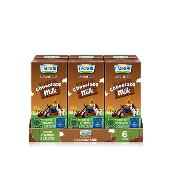 Lacnor Essentials Chocolate Milk 6 x 125 Ml