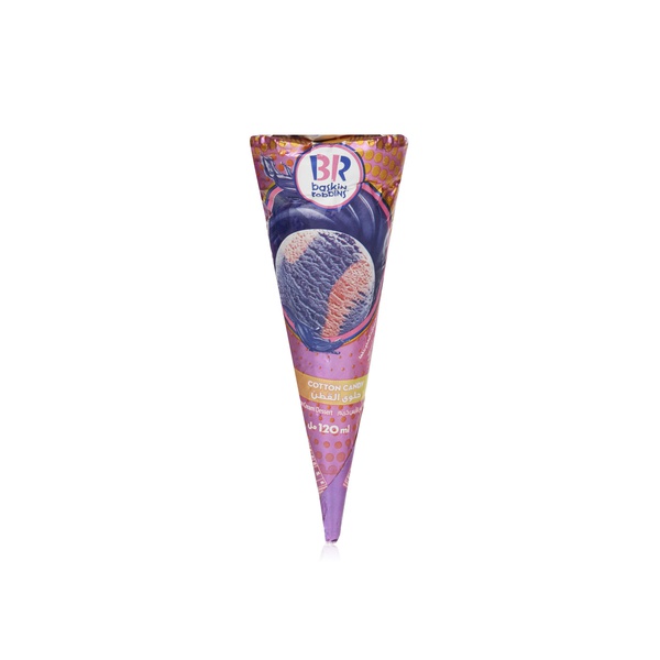 Buy Baskin Robbins cotton candy cone 120ml in UAE