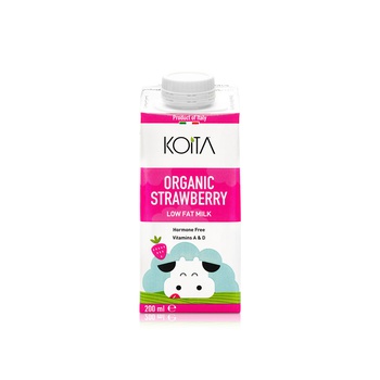 Koita Organic Strawberry Milk 200ml