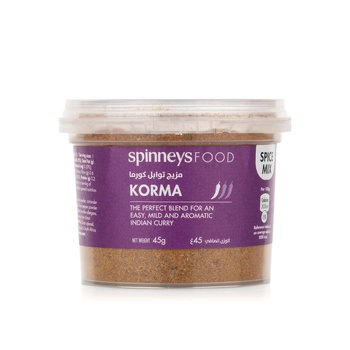 Spinneysfood Korma Spice Mix 45g
