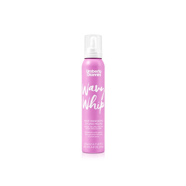 Umberto Giannini Wavy Whip Styling Mousse 200ml