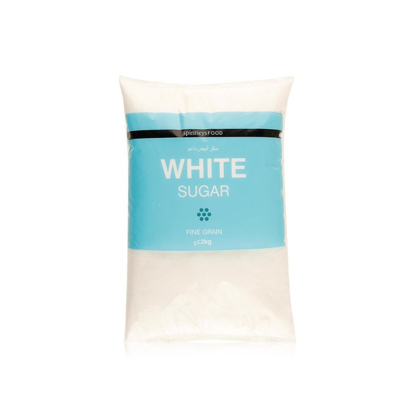 Spinneysfood fine grain white sugar 2kg - Spinneys UAE