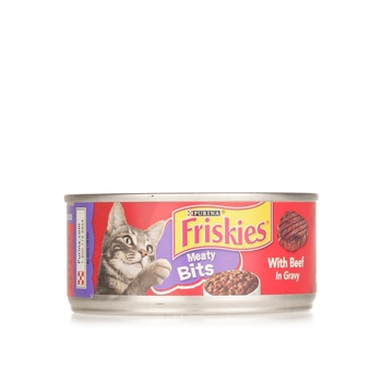 Purina Friskies Meaty Bits with Beef in Gravy 156g