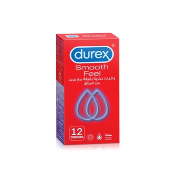 Durex Feel Smooth Condoms x 12