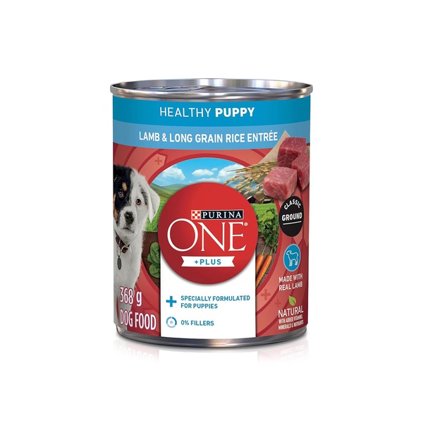 Purina One Plus Lamb and Long Grain Rice Entree Puppy Food 368g