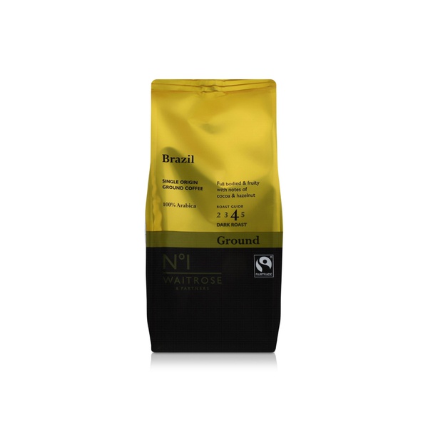 Waitrose No1 Brazil Single Origin Ground Coffee 227g