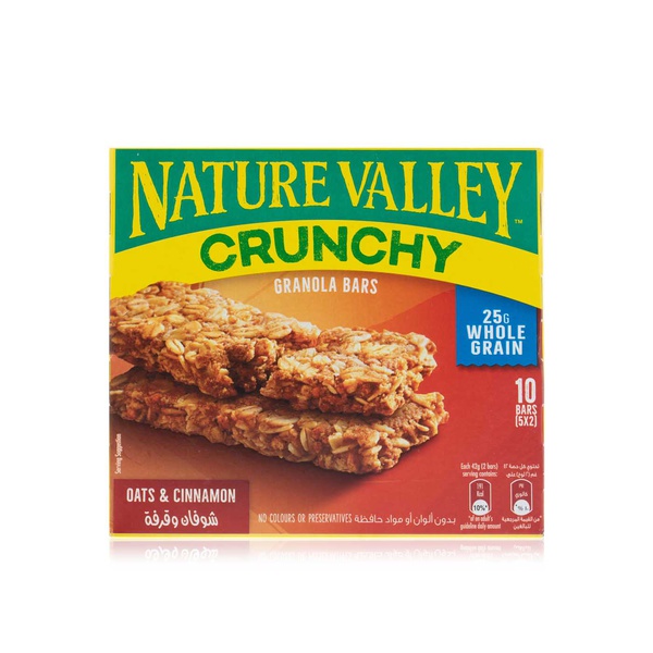 اشتري Nature Valley cinnamon crunchy bars 42g 5 pack في الامارات