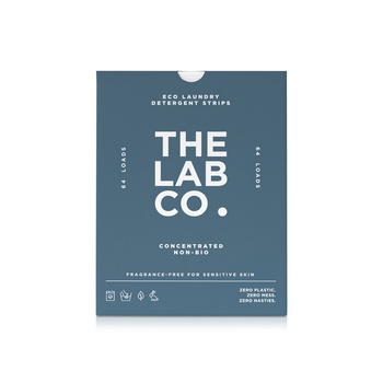 The Lab Co. Laundry Detergent Strips Fragrance Free 64pk